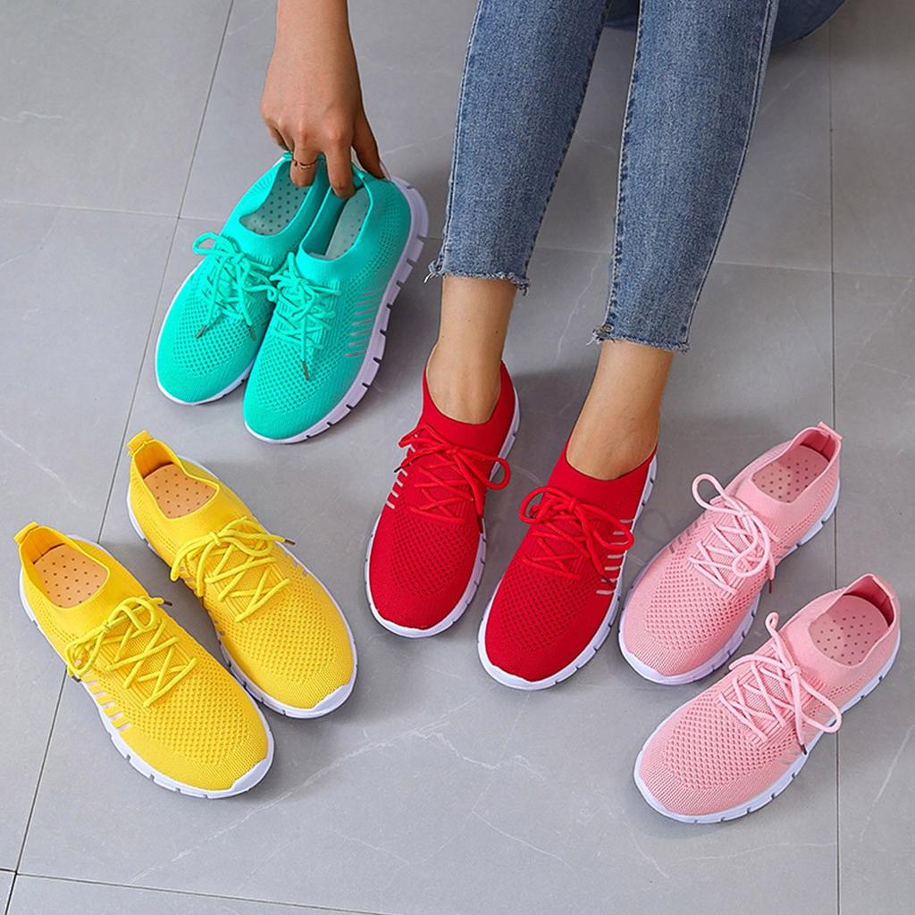 Sneaker Flyknit sportlich Nahaufnahme