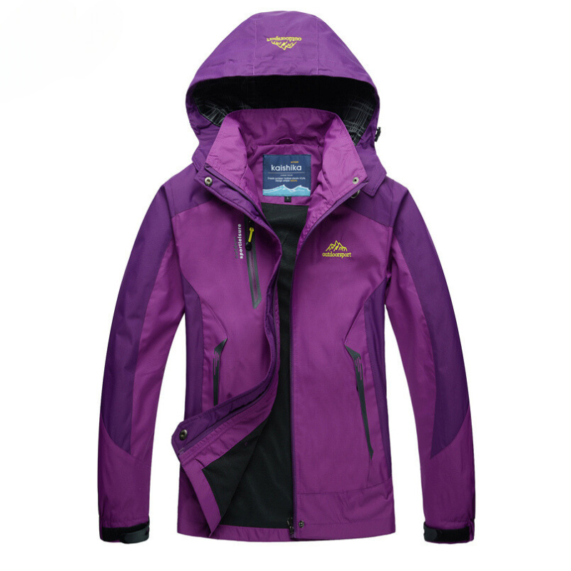 Wanderjacke Outdoor Lila