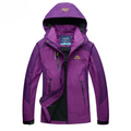 Wanderjacke Outdoor Lila
