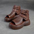 Sandalen orthopädisch bequem Braun