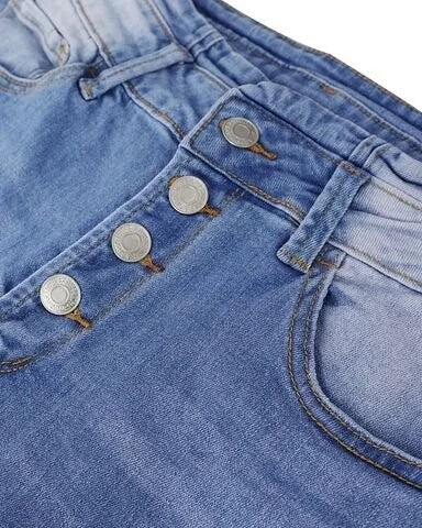 Jeans Bootcut hohe Taille Stretch