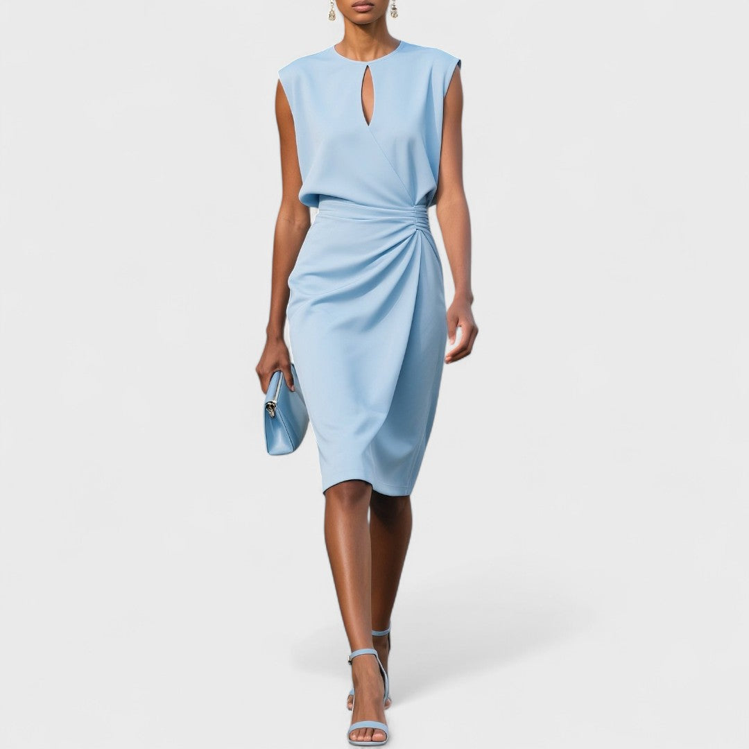 Midi Dress with Graceful Silhouette