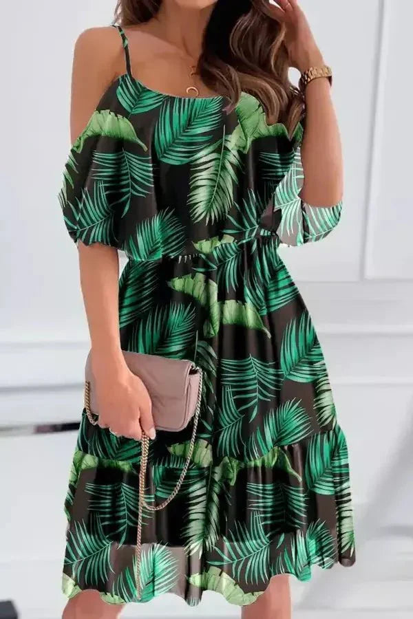 Floral Print Summer Mini Dress