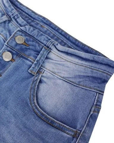 Jeans Bootcut hohe Taille Stretch