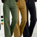 Gerade geschnittene Slim-Fit Jeans in drei Farben