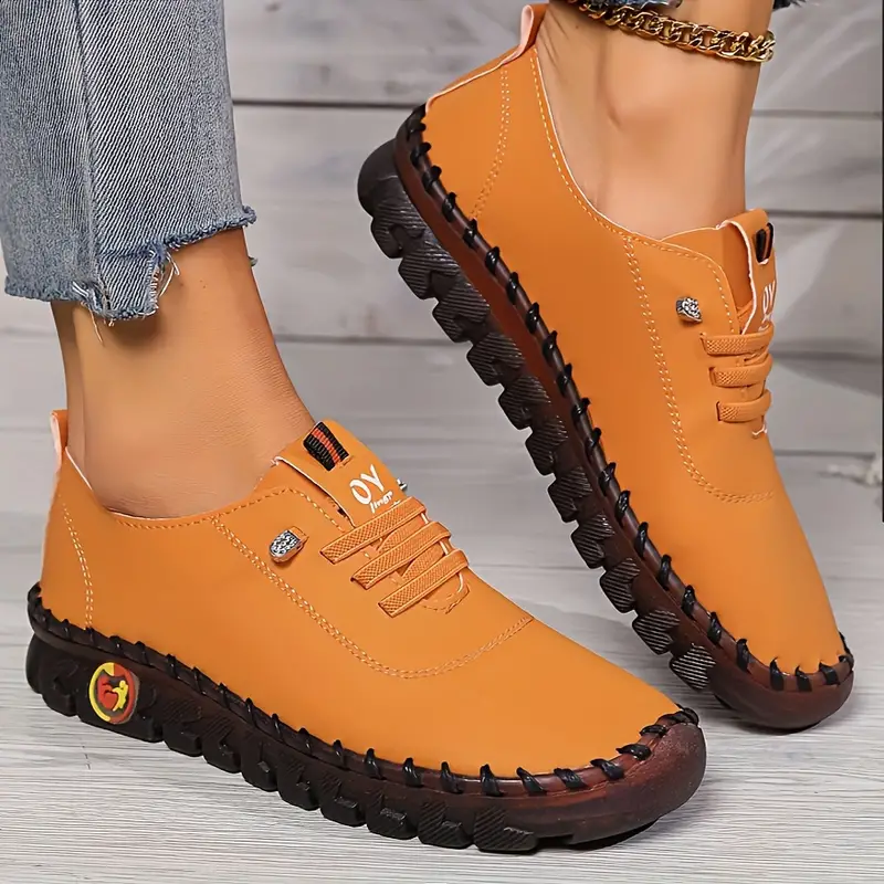 Schuhe bequem leicht Orange