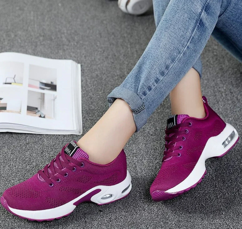 Schuhe orthopädisch bequem Lila