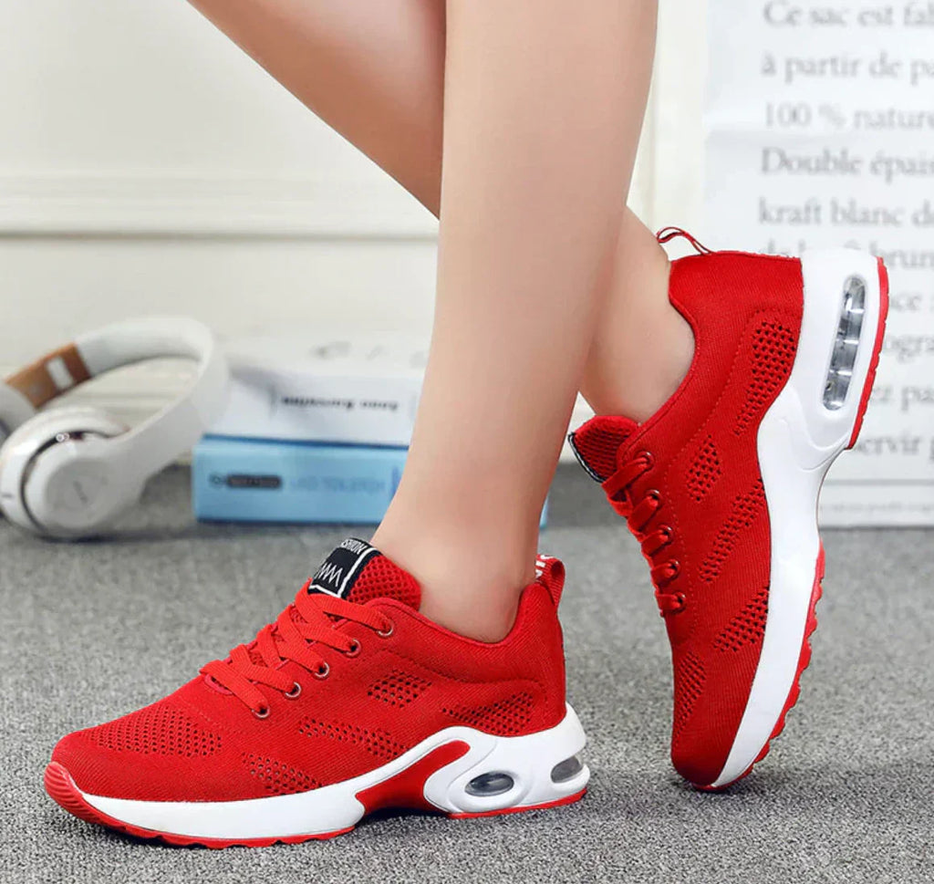 Schuhe orthopädisch bequem Rot