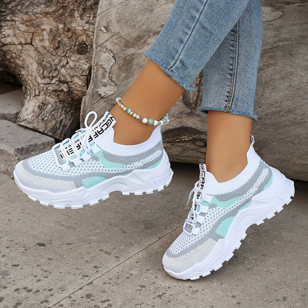Sneaker ergonomisch bequem Türkis