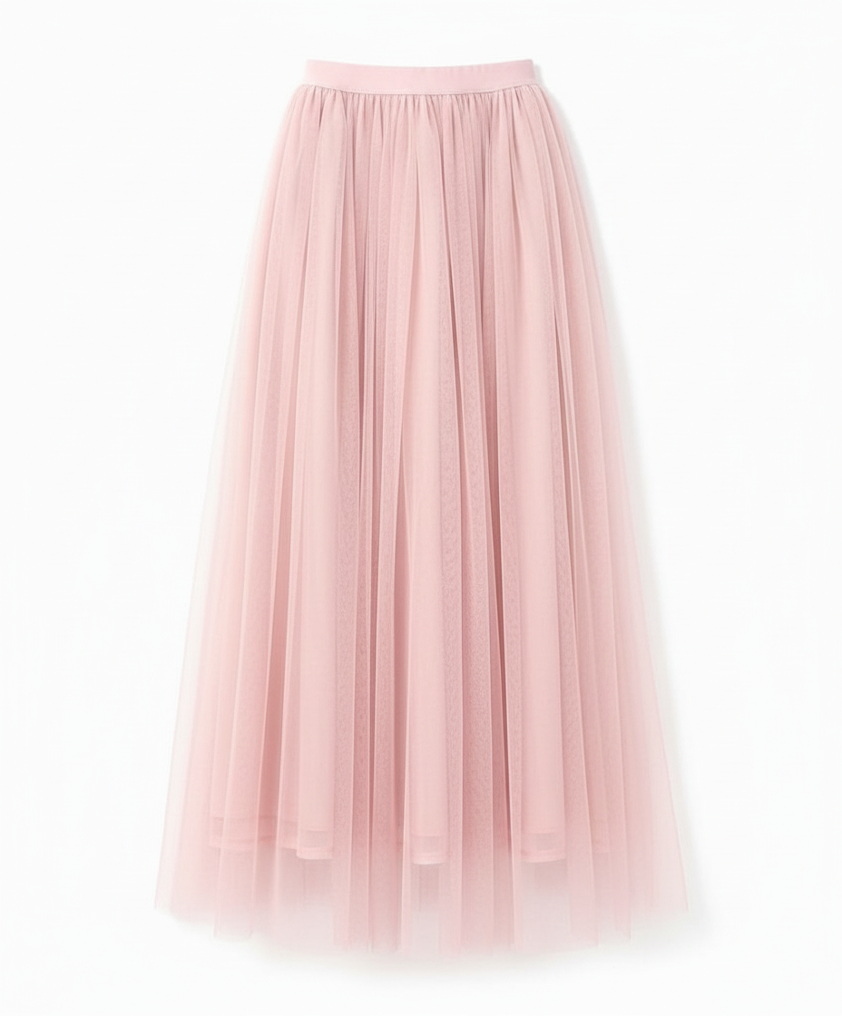 Knöchellanger eleganter Maxirock mit hoher Taille