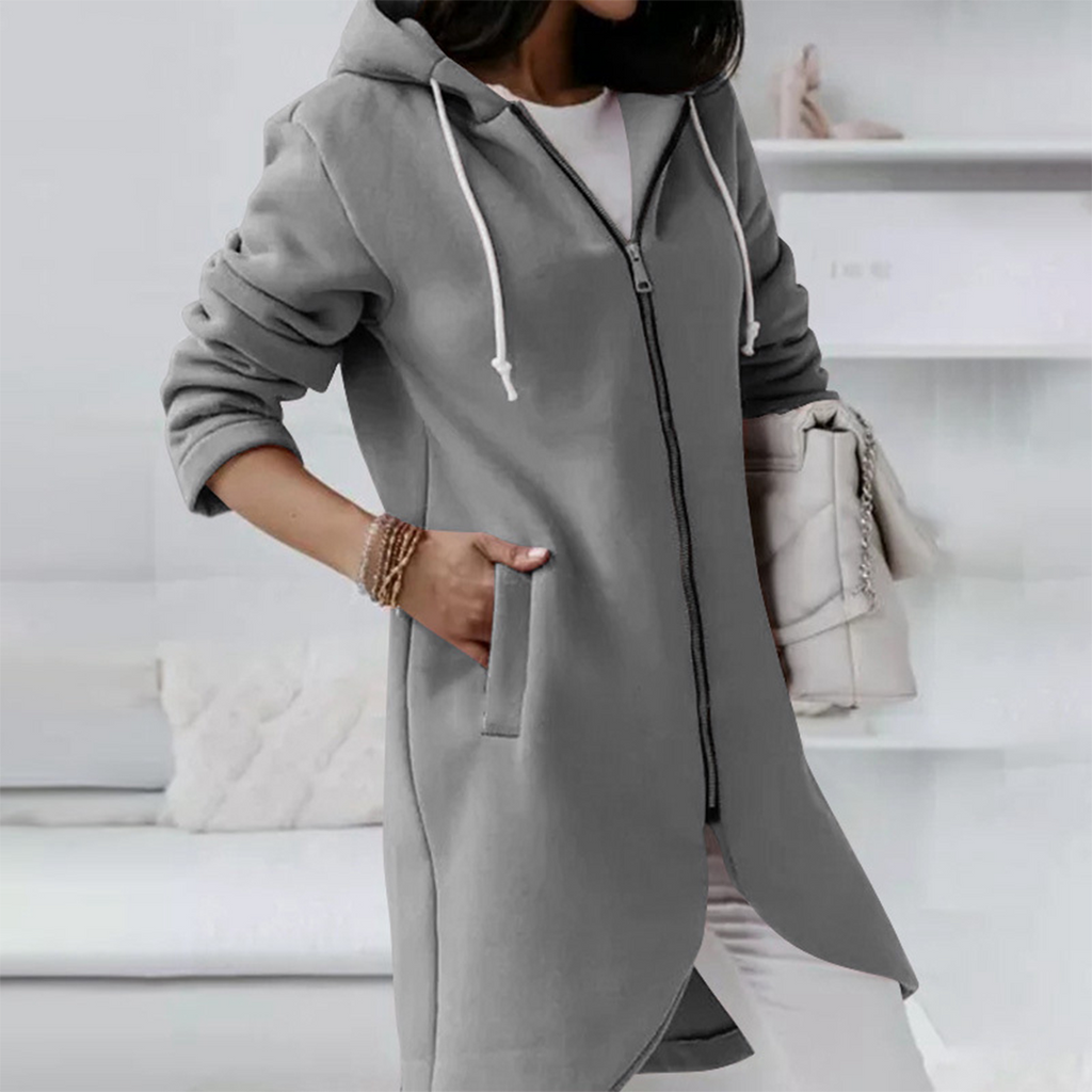 Strickjacke Cardigan Weste Grau