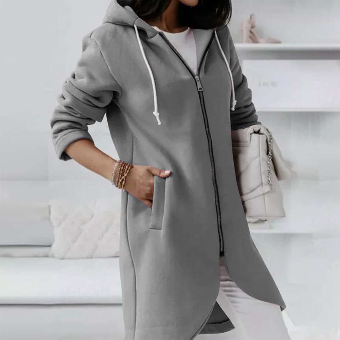 Strickjacke Cardigan Weste Grau