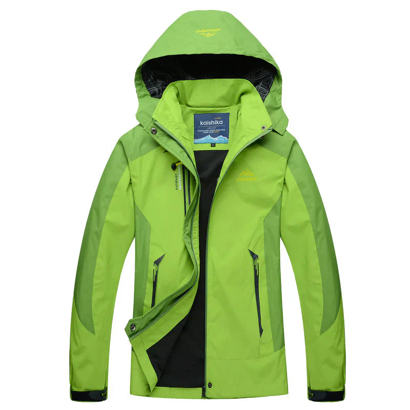 Wanderjacke Outdoor Grün