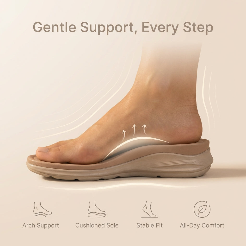 Orthopaedic Sandals with Arch Support