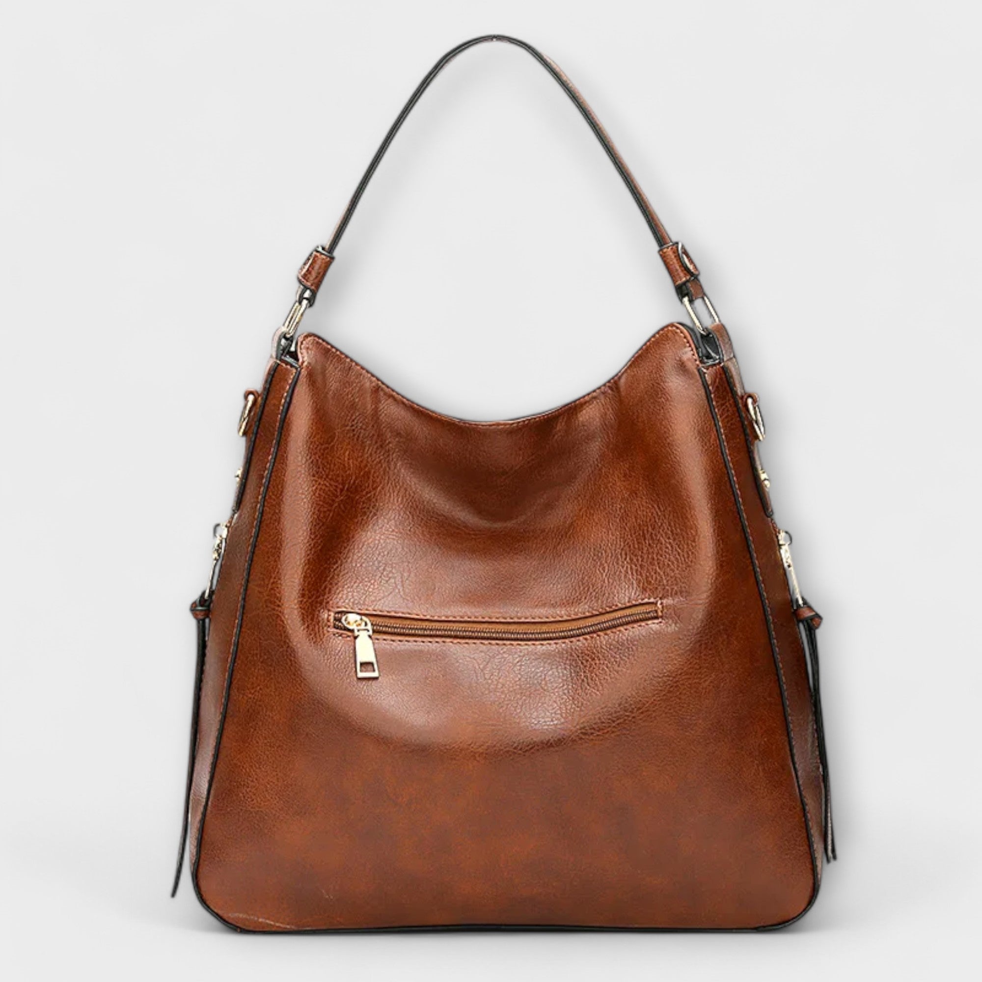 Schultertasche Leder elegant Detailansicht