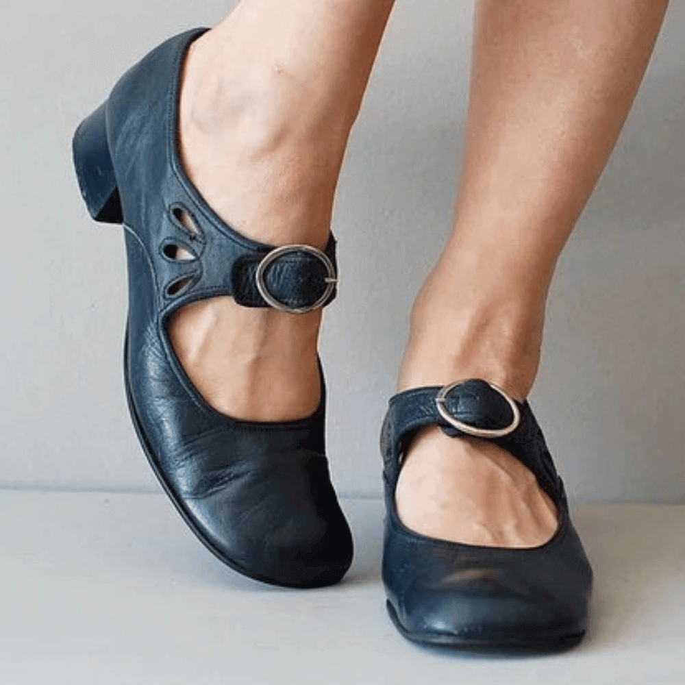 Sandalen bequem elegant Blau