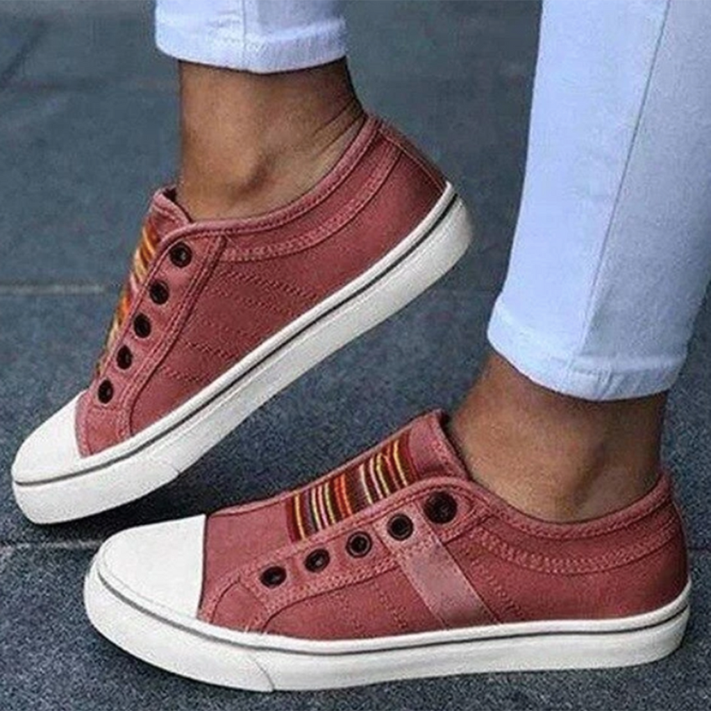 Slip On Sneaker Canvas Rot
