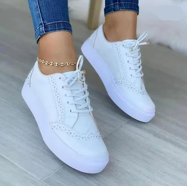 Sneaker orthopädisch bequem Weiß