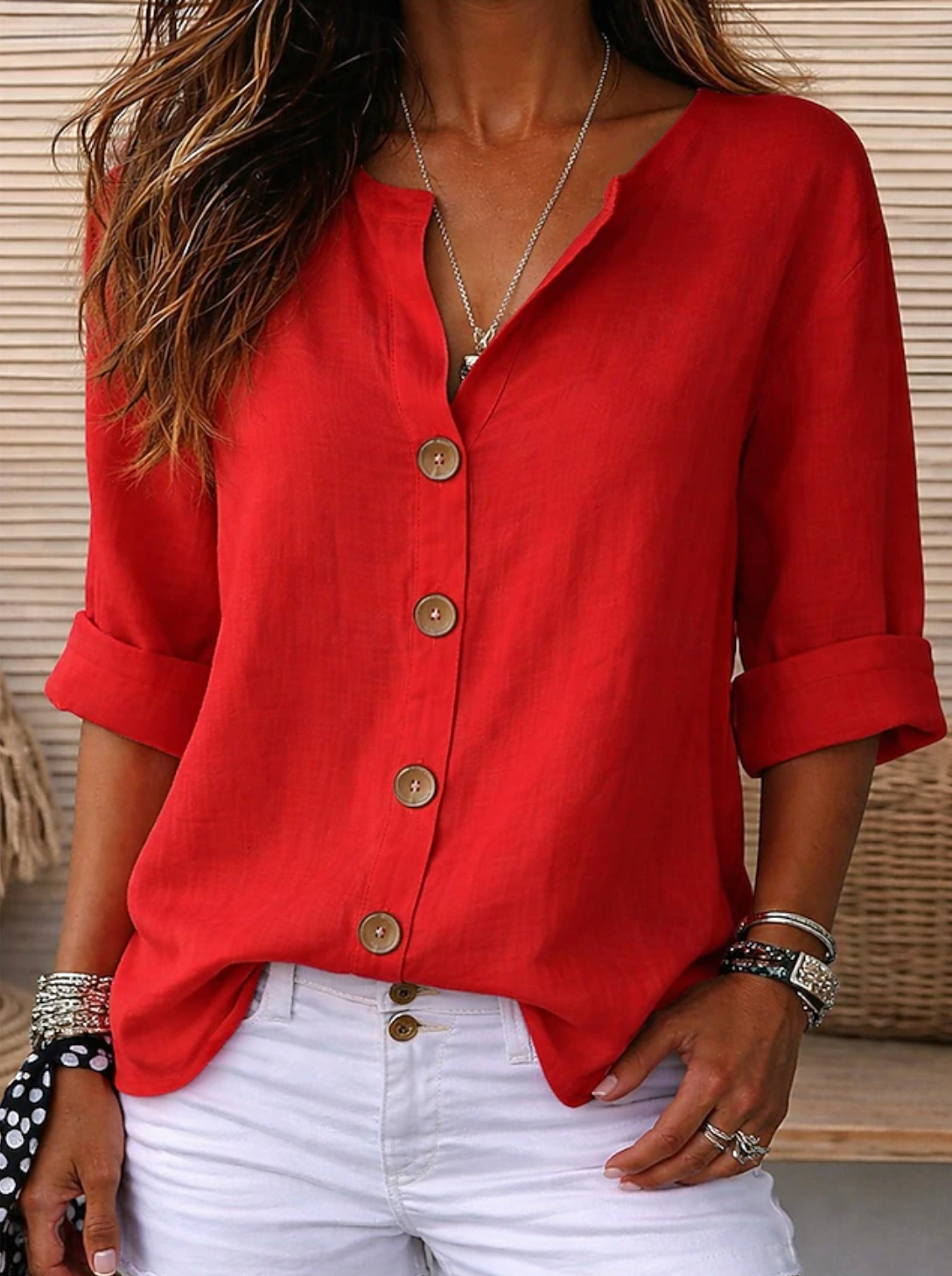 Women's Linen Shirt