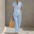 Linen Holiday Co-Ord Set