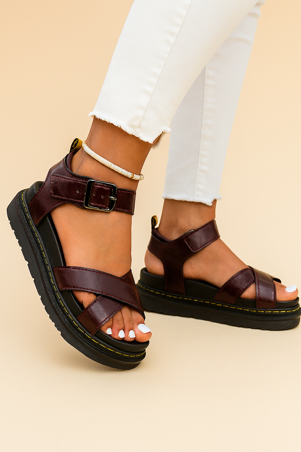 Sporty Strappy Platform Sandals