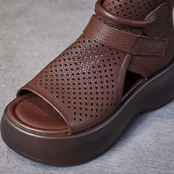 Sandalen orthopädisch bequem Plateau