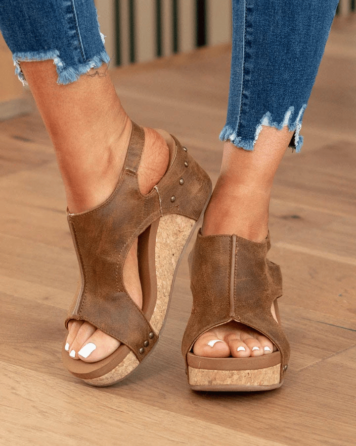 Sandalen stylisch elegant Braun