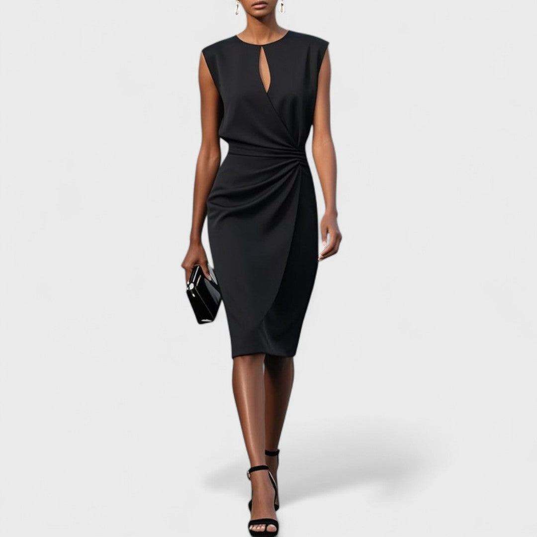 Midi Dress with Graceful Silhouette