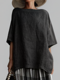 Tunika Oversized Vintage Schwarz