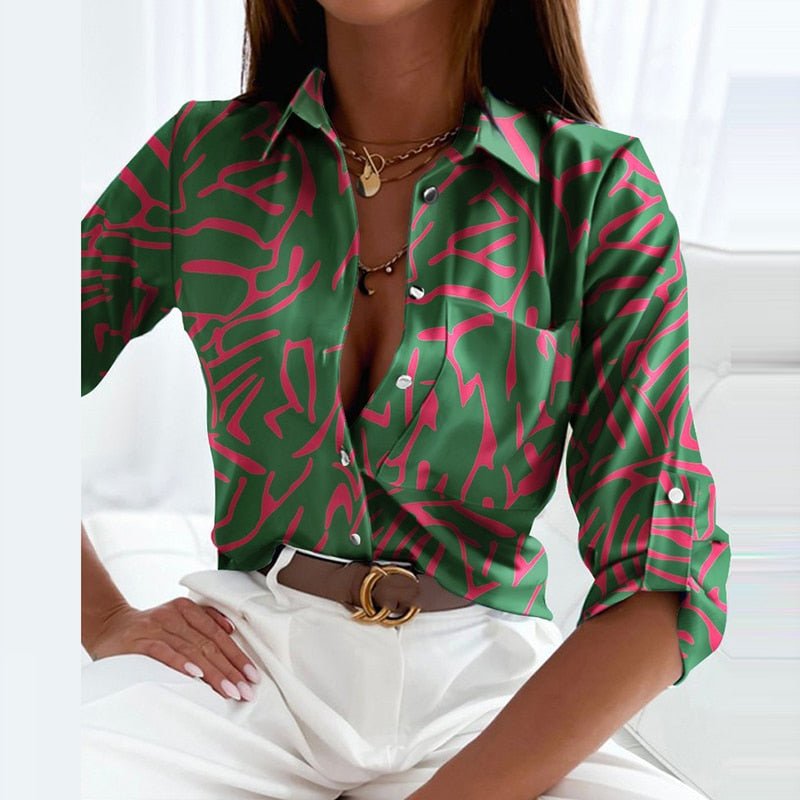 Classic Structured Collar Blouse