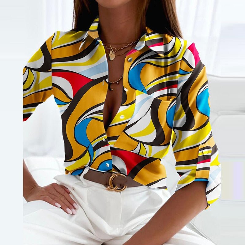 Classic Structured Collar Blouse