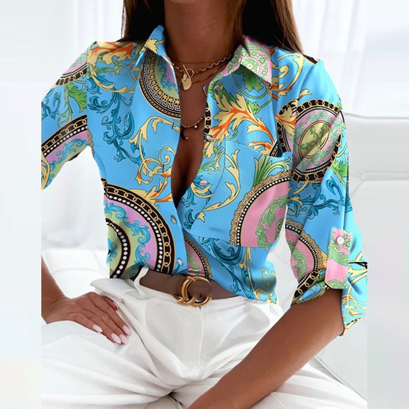 Classic Structured Collar Blouse